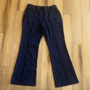 The Limited Full-On Flare Pants in Deep Blue